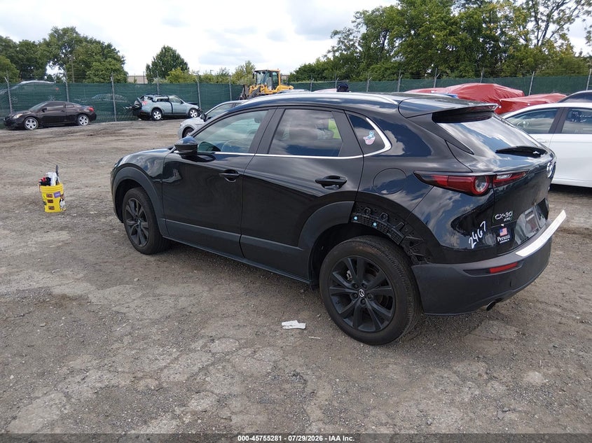 2024 Mazda Cx-30 VIN 3MVDMBBM4RM710402 IAAI salvage auction — FRONT & REAR, Salvage Title, sold $7,100 on 2026-08-23 (photo 3)