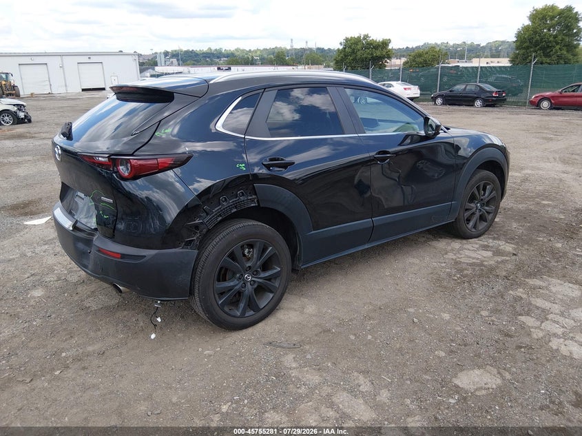 2024 Mazda Cx-30 VIN 3MVDMBBM4RM710402 IAAI salvage auction — FRONT & REAR, Salvage Title, sold $7,100 on 2026-08-23 (photo 4)