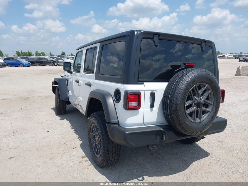 2025 Jeep Wrangler / VIN 1C4PJXDN3SW505833 IAAI salvage auction — FRONT END, Wait Title, sold $8,100 on 2026-10-22 (photo 3)