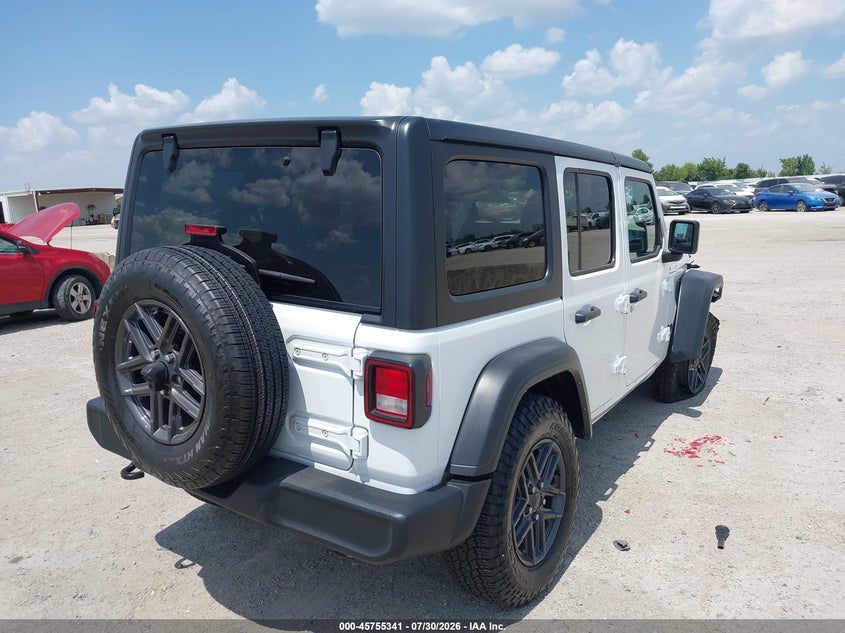 2025 Jeep Wrangler / VIN 1C4PJXDN3SW505833 IAAI salvage auction — FRONT END, Wait Title, sold $8,100 on 2026-10-22 (photo 4)