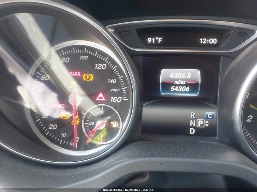 2019 Mercedes-benz Gla-klasse VIN WDCTG4EB7KU009679 IAAI salvage auction — LEFT FRONT, Salvage Title, sold $3,100 on 2026-08-06 (photo 7)
