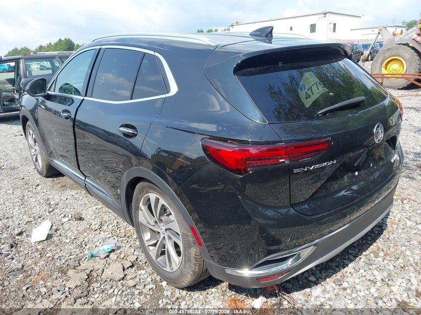 2022 Buick Envision VIN LRBFZNR40ND016880 IAAI salvage auction — NORMAL WEAR, Clear (Michigan), sold $35,000 on 2026-08-06 (photo 3)