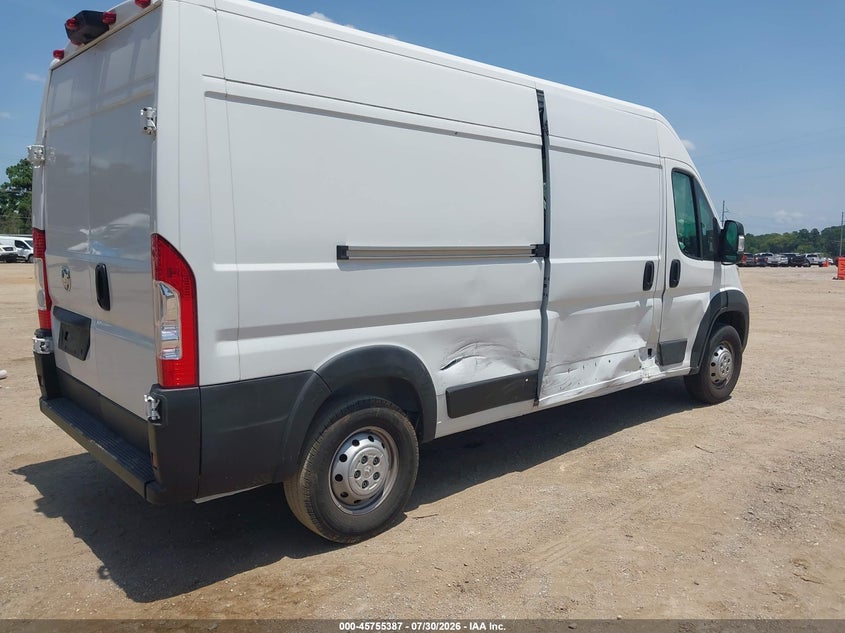 2023 Dodge Ram van VIN 3C6LKVDG8PE589304 IAAI salvage auction — SIDE, Salvage Title, sold $7,000 on 2026-08-23 (photo 4)