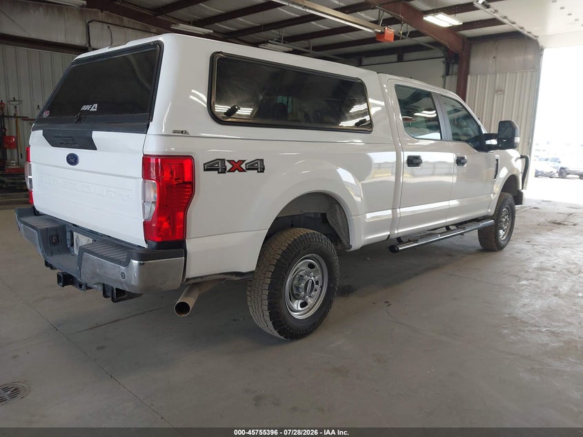 2020 Ford F-250 VIN 1FT7W2B60LEE63810 IAAI salvage auction — NORMAL WEAR, Sf97 (Washington), sold $27,050 on 2026-08-26 (photo 4)