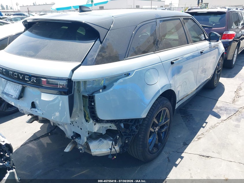 2026 Land rover Range rover velar VIN SALYL2EX1TA814144 IAAI salvage auction — REAR END, Salvage Title, sold $27,450 on 2026-09-16 (photo 4)