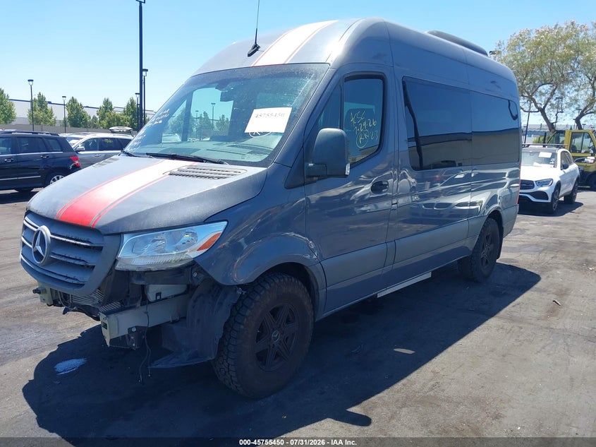 2019 Mercedes-benz VIN WDZPF0CD6KT005927 IAAI salvage auction — FRONT END, Salvage Title, sold $17,850 on 2026-08-14 (photo 2)
