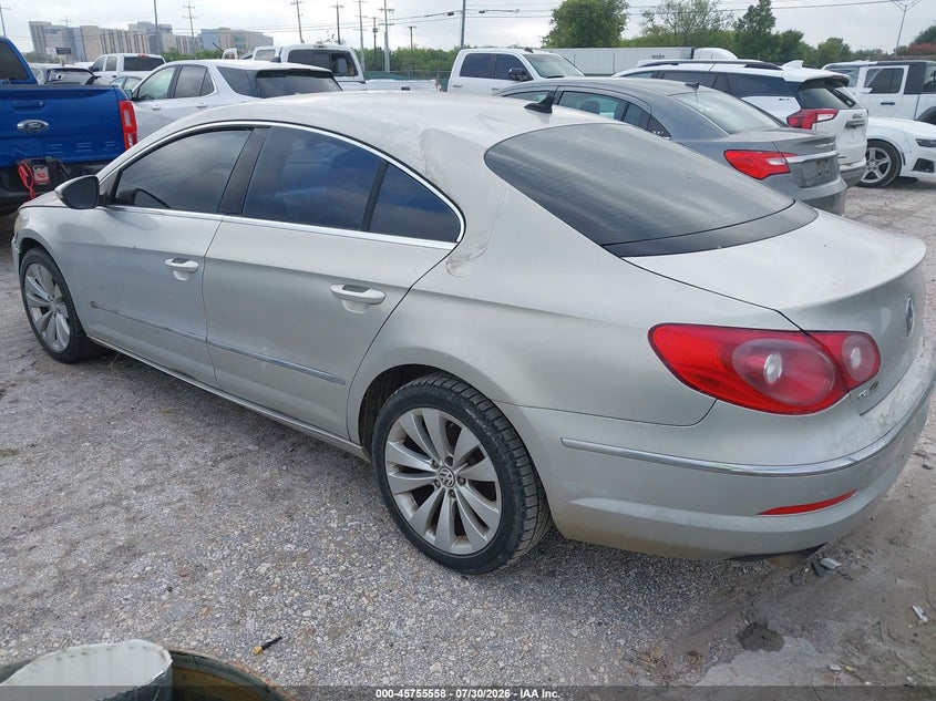 2010 Volkswagen Cc VIN WVWMN7AN9AE535726 IAAI salvage auction — NORMAL WEAR, Original (Texas), sold $300 on 2026-08-03 (photo 3)