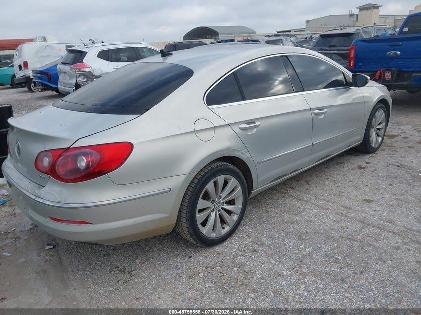 2010 Volkswagen Cc VIN WVWMN7AN9AE535726 IAAI salvage auction — NORMAL WEAR, Original (Texas), sold $300 on 2026-08-03 (photo 4)