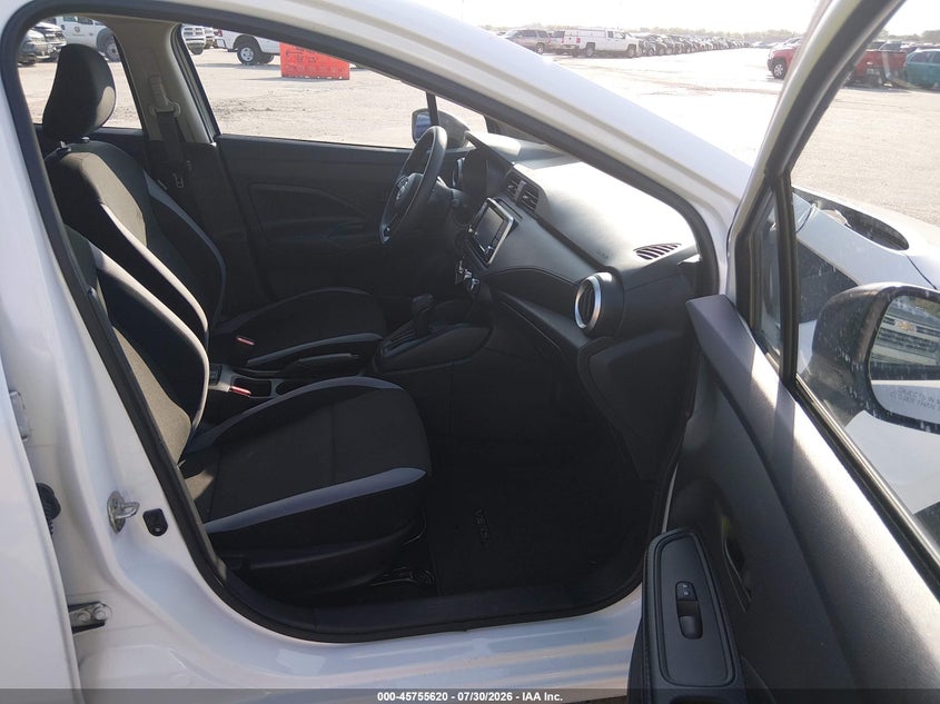 2025 Nissan Versa VIN 3N1CN8DV4SL833232 IAAI salvage auction — FRONT END, Enterprise Vehicles Clear Only (Texas), sold $11,600 on 2026-08-03 (photo 5)