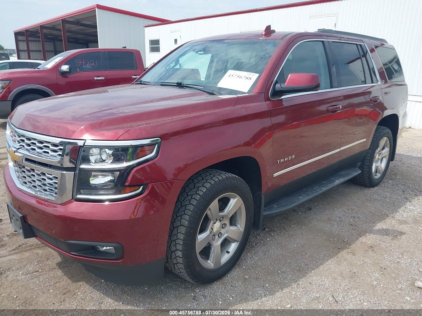 2016 Chevrolet Tahoe VIN 1GNSKBKC8GR384614 IAAI salvage auction — HAIL, Salvage (Nebraska), sold $10,100 on 2026-08-27 (photo 2)