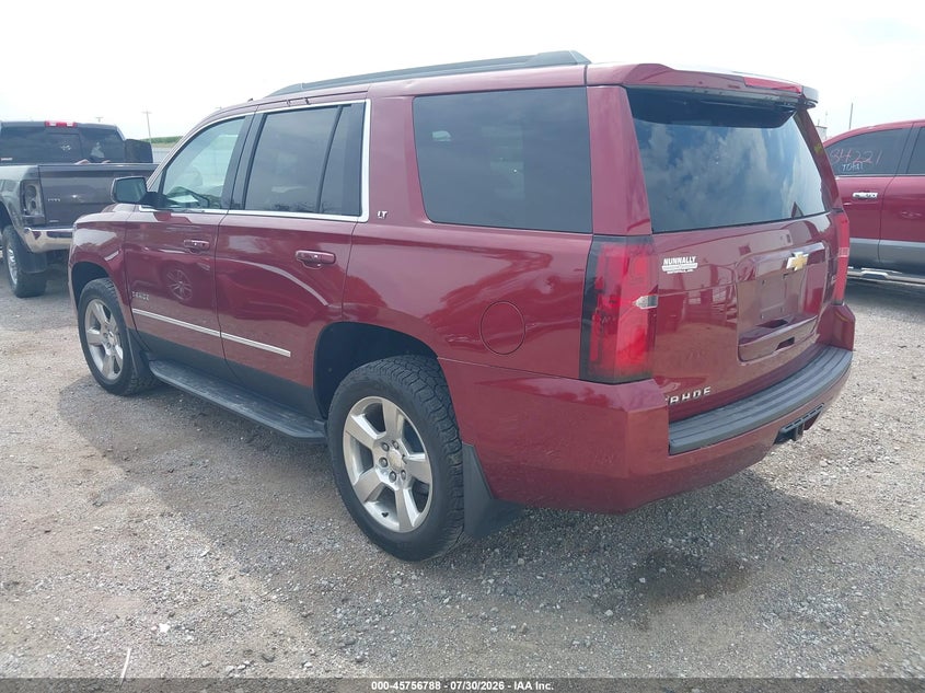 2016 Chevrolet Tahoe VIN 1GNSKBKC8GR384614 IAAI salvage auction — HAIL, Salvage (Nebraska), sold $10,100 on 2026-08-27 (photo 3)