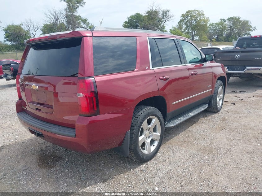 2016 Chevrolet Tahoe VIN 1GNSKBKC8GR384614 IAAI salvage auction — HAIL, Salvage (Nebraska), sold $10,100 on 2026-08-27 (photo 4)