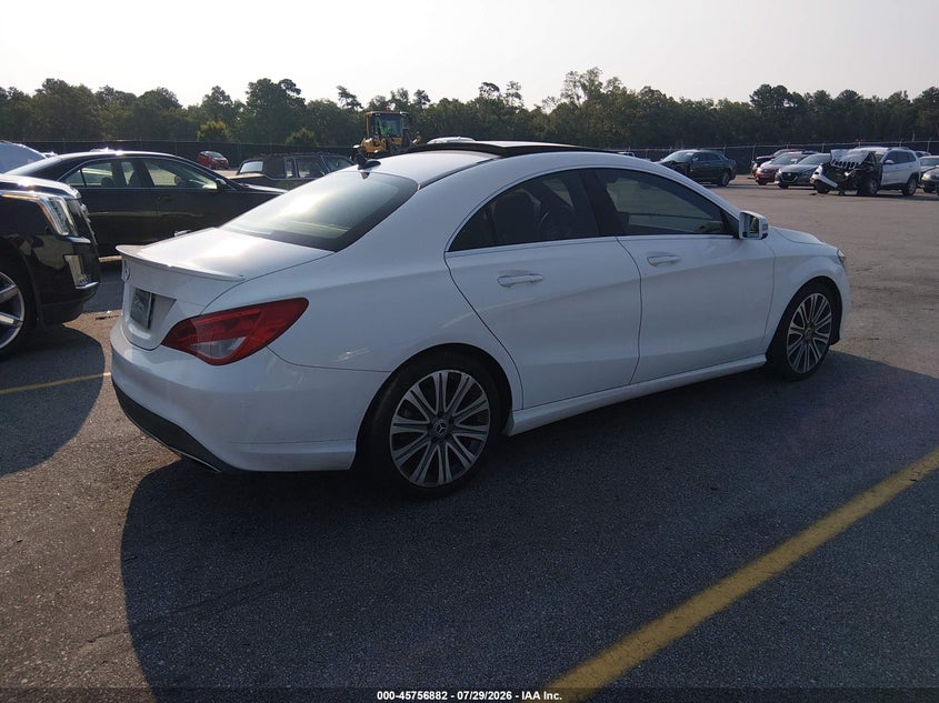2018 Mercedes-benz Cla-class VIN WDDSJ4EB2JN627901 IAAI salvage auction — NORMAL WEAR, Repossession Paperwork (Georgia), sold $5,300 on 2026-08-12 (photo 4)