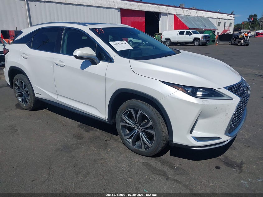 2022 Lexus RX 450h VIN 2T2HGMDA2NC088180 — IAAI salvage auction photo