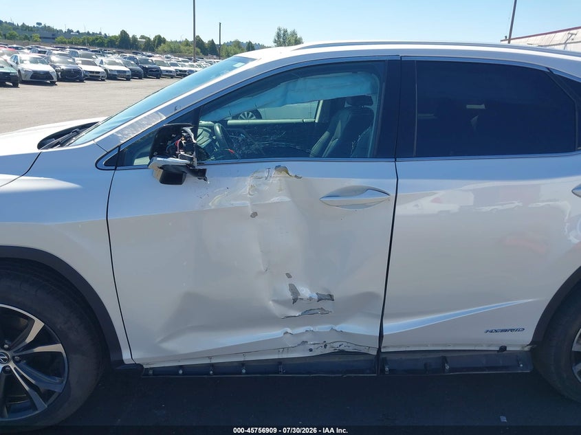 2022 Lexus Rx VIN 2T2HGMDA2NC088180 IAAI salvage auction — SIDE, Salvage Title, sold $22,825 on 2026-09-10 (photo 6)