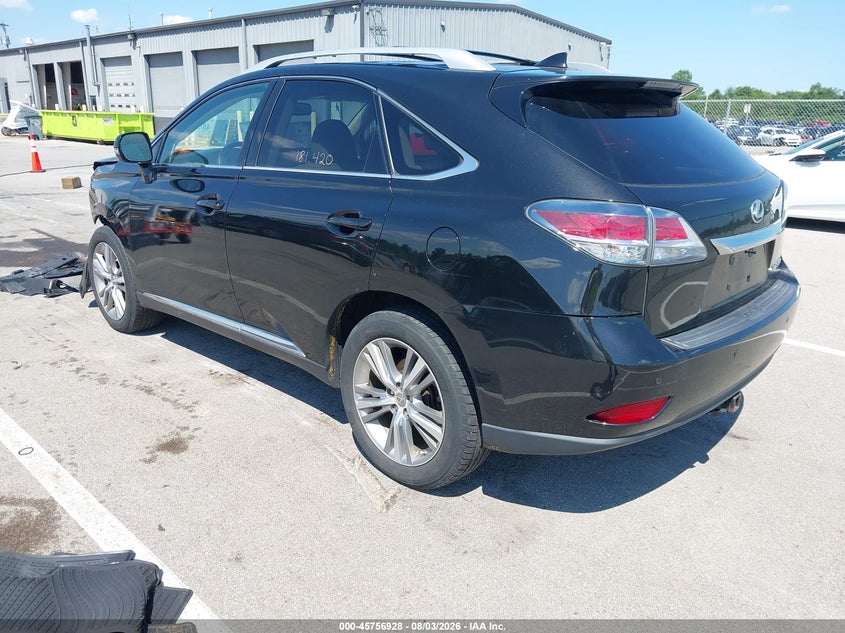 2015 Lexus Rx VIN 2T2BK1BA6FC253056 IAAI salvage auction — FRONT END, Clear (Indiana), sold $4,850 on 2026-08-30 (photo 3)
