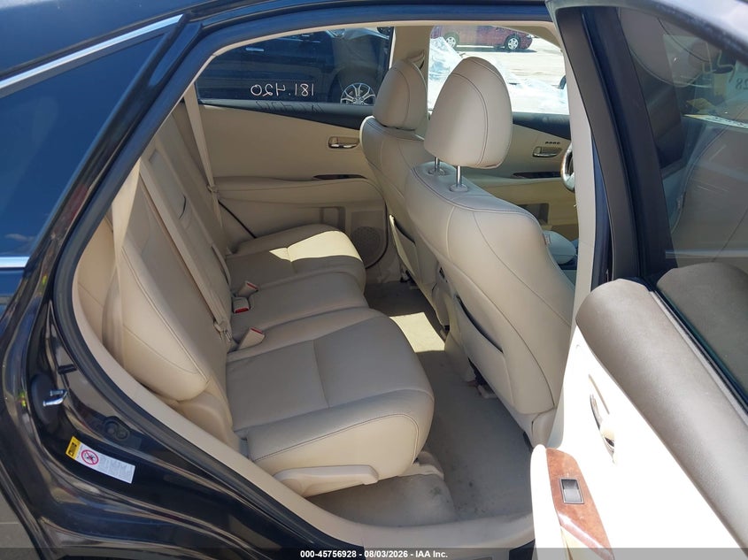2015 Lexus Rx VIN 2T2BK1BA6FC253056 IAAI salvage auction — FRONT END, Clear (Indiana), sold $4,850 on 2026-08-30 (photo 8)