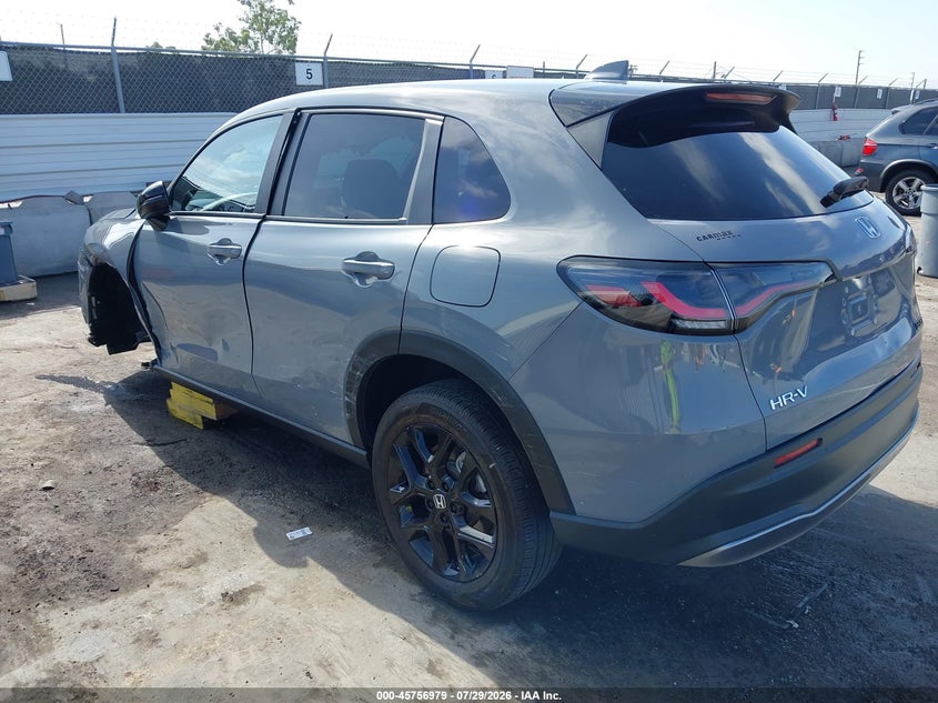 2024 Honda Hr-v VIN 3CZRZ2H50RM710786 IAAI salvage auction — LEFT FRONT, Salvage Title, sold $8,700 on 2026-08-22 (photo 3)