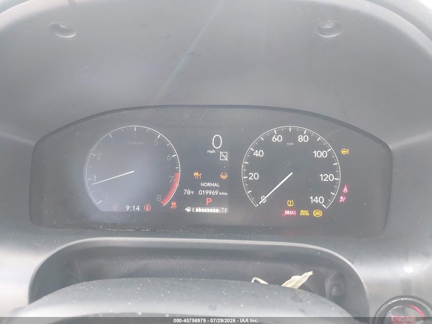 2024 Honda Hr-v VIN 3CZRZ2H50RM710786 IAAI salvage auction — LEFT FRONT, Salvage Title, sold $8,700 on 2026-08-22 (photo 7)