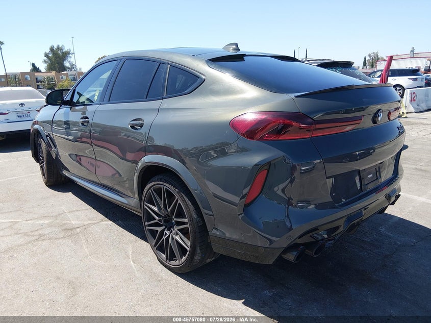 2022 BMW X6 m VIN 5YMCY0C05N9K70885 IAAI salvage auction — UNDERCARRIAGE, Salvage (California), sold $17,700 on 2026-07-30 (photo 3)