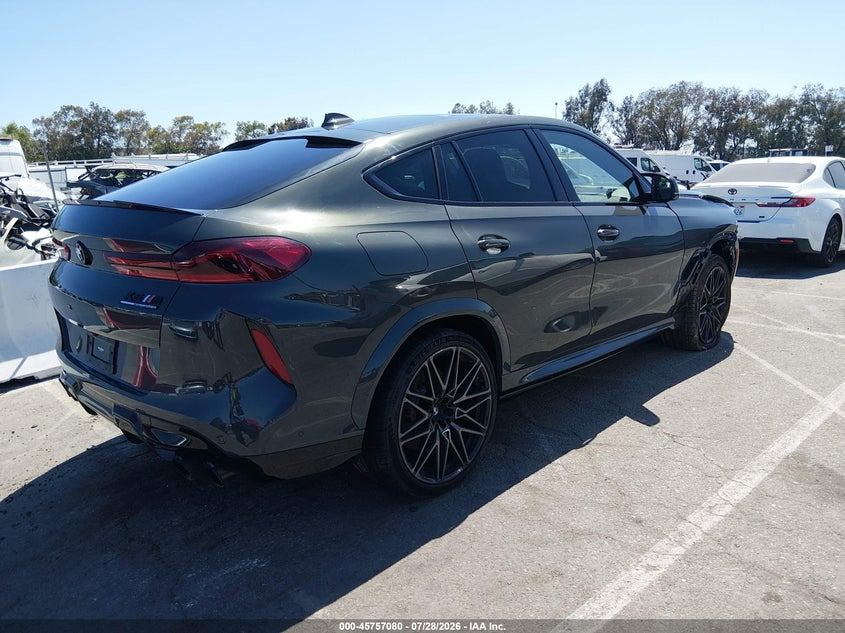 2022 BMW X6 m VIN 5YMCY0C05N9K70885 IAAI salvage auction — UNDERCARRIAGE, Salvage (California), sold $17,700 on 2026-07-30 (photo 4)