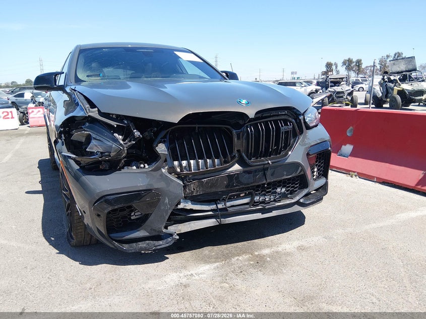 2022 BMW X6 m VIN 5YMCY0C05N9K70885 IAAI salvage auction — UNDERCARRIAGE, Salvage (California), sold $17,700 on 2026-07-30 (photo 6)