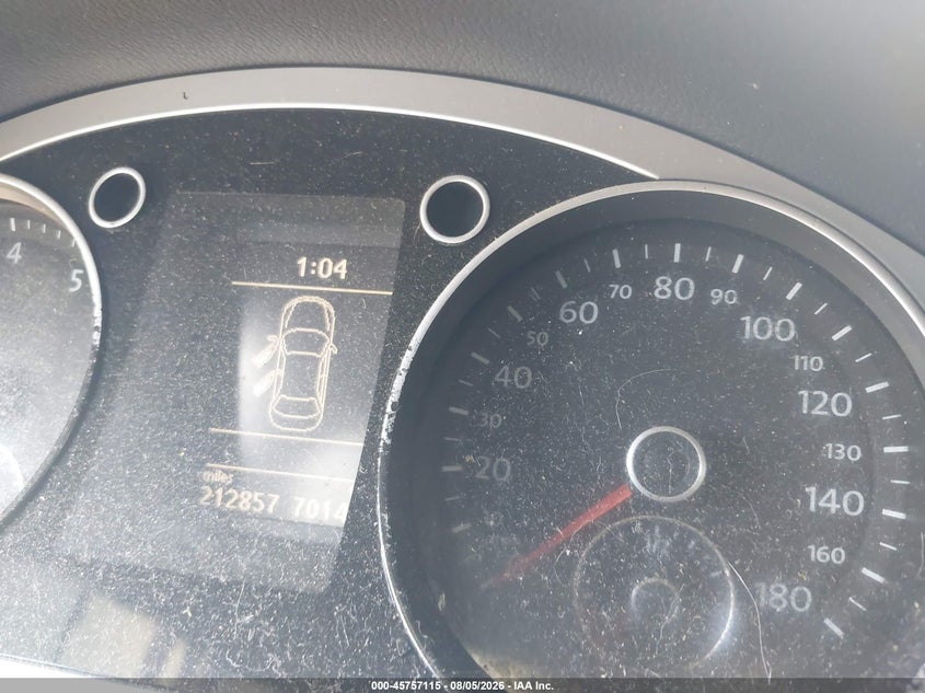 2012 Volkswagen Cc VIN WVWMN7AN3CE500666 IAAI salvage auction — FRONT END, Salvage (Georgia), sold $350 on 2026-09-11 (photo 7)