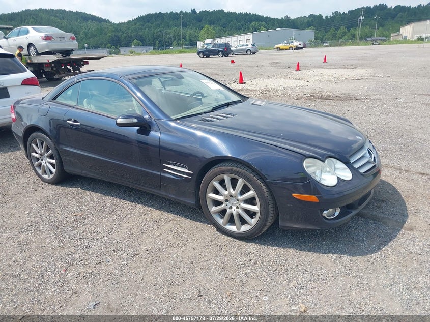 2007 Mercedes-benz Sl-class VIN WDBSK71F77F126117 IAAI salvage auction — NORMAL WEAR, Clear (Alabama), sold $3,050 on 2026-08-12 (photo 1)