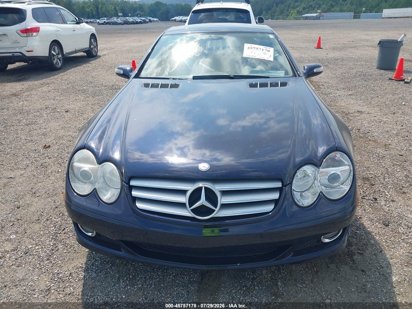 2007 Mercedes-benz Sl-class VIN WDBSK71F77F126117 IAAI salvage auction — NORMAL WEAR, Clear (Alabama), sold $3,050 on 2026-08-12 (photo 6)