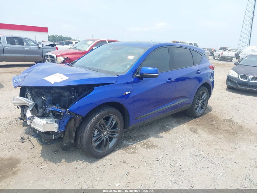 2024 Acura Rdx VIN 5J8TC2H67RL039450 IAAI salvage auction — FRONT END, Wait Title, sold $7,350 on 2026-09-16 (photo 2)