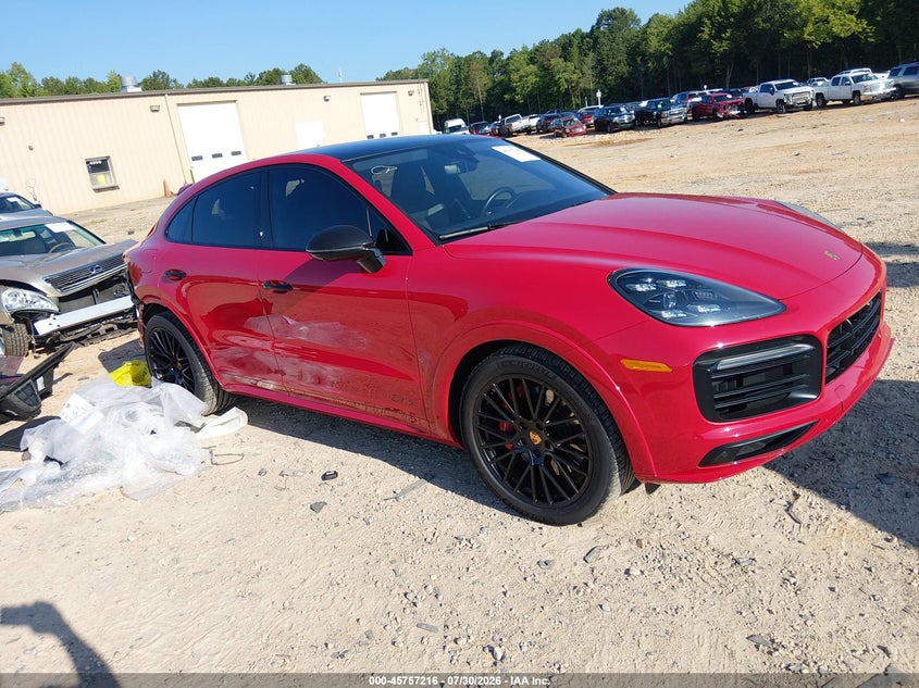 2021 Porsche Cayenne coupe VIN WP1BG2AY0MDA49877 — IAAI salvage auction photo