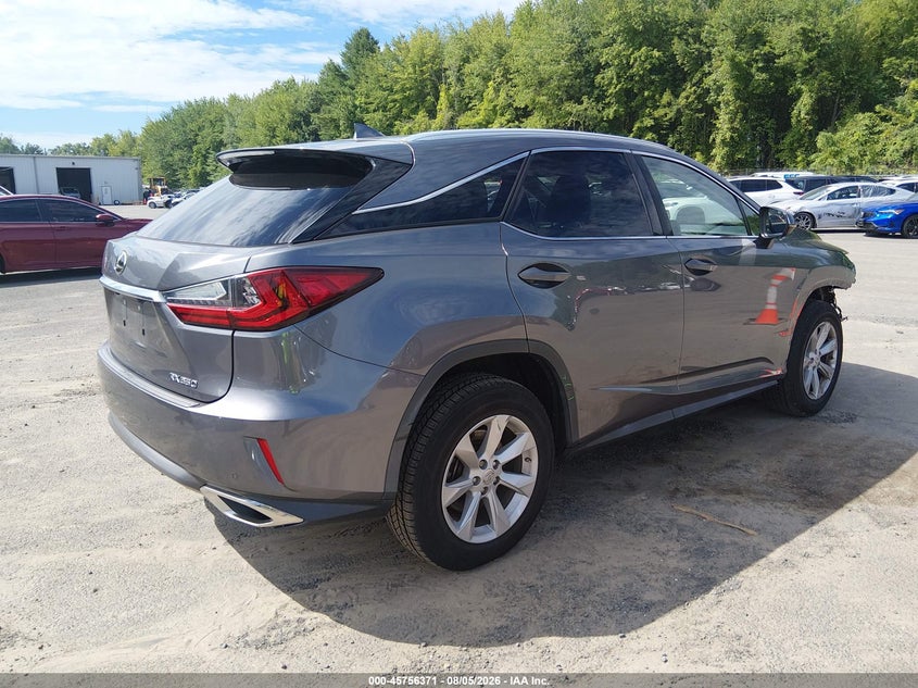 2016 Lexus Rx VIN 2T2BZMCA9GC041572 IAAI salvage auction — RIGHT FRONT, Salvage Title, sold $12,700 on 2026-09-10 (photo 4)