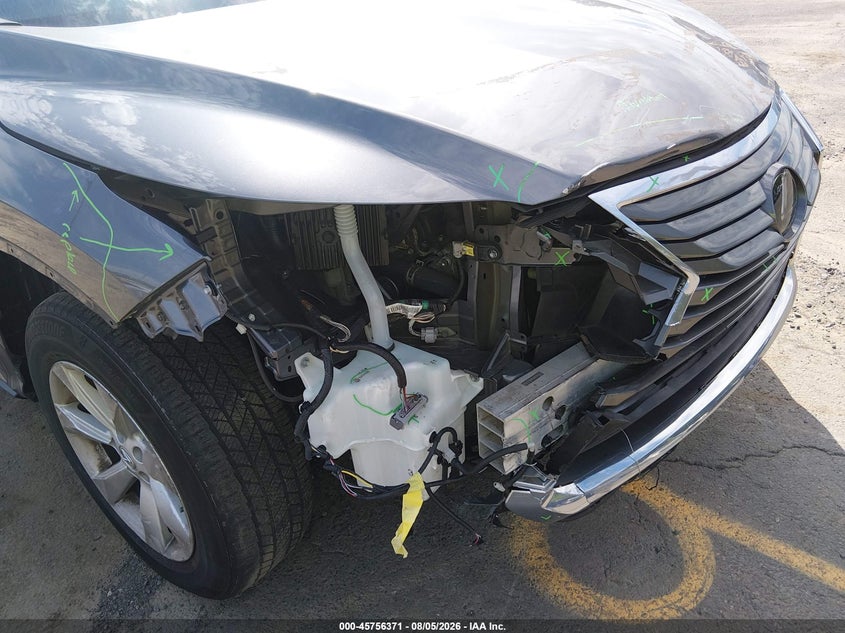 2016 Lexus Rx VIN 2T2BZMCA9GC041572 IAAI salvage auction — RIGHT FRONT, Salvage Title, sold $12,700 on 2026-09-10 (photo 6)