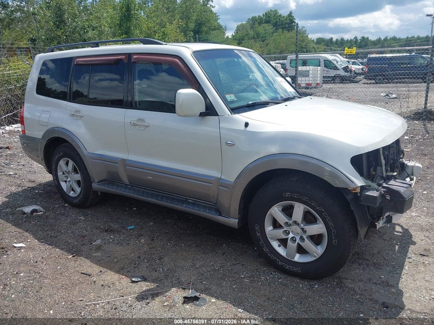 2006 Mitsubishi Montero VIN JA4MW51S46J000285 IAAI salvage auction — FRONT END, Clear (Massachusetts), sold $725 on 2026-08-19 (photo 1)