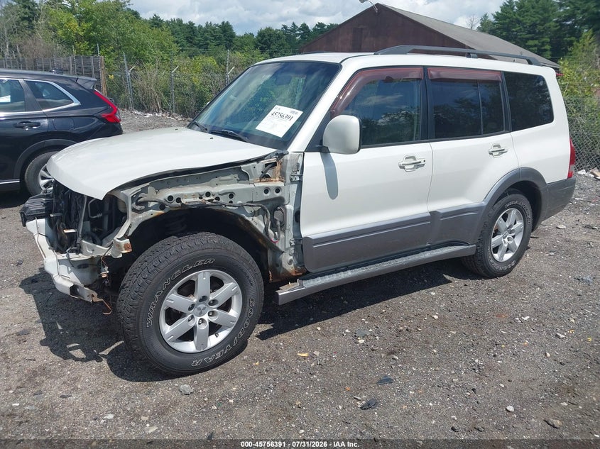 2006 Mitsubishi Montero VIN JA4MW51S46J000285 IAAI salvage auction — FRONT END, Clear (Massachusetts), sold $725 on 2026-08-19 (photo 2)