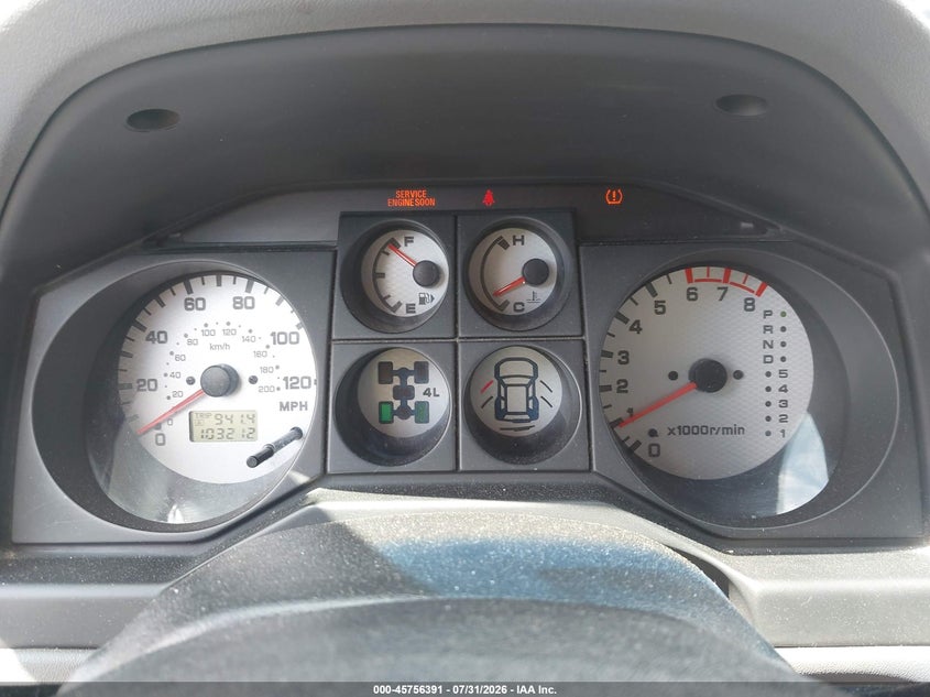 2006 Mitsubishi Montero VIN JA4MW51S46J000285 IAAI salvage auction — FRONT END, Clear (Massachusetts), sold $725 on 2026-08-19 (photo 7)