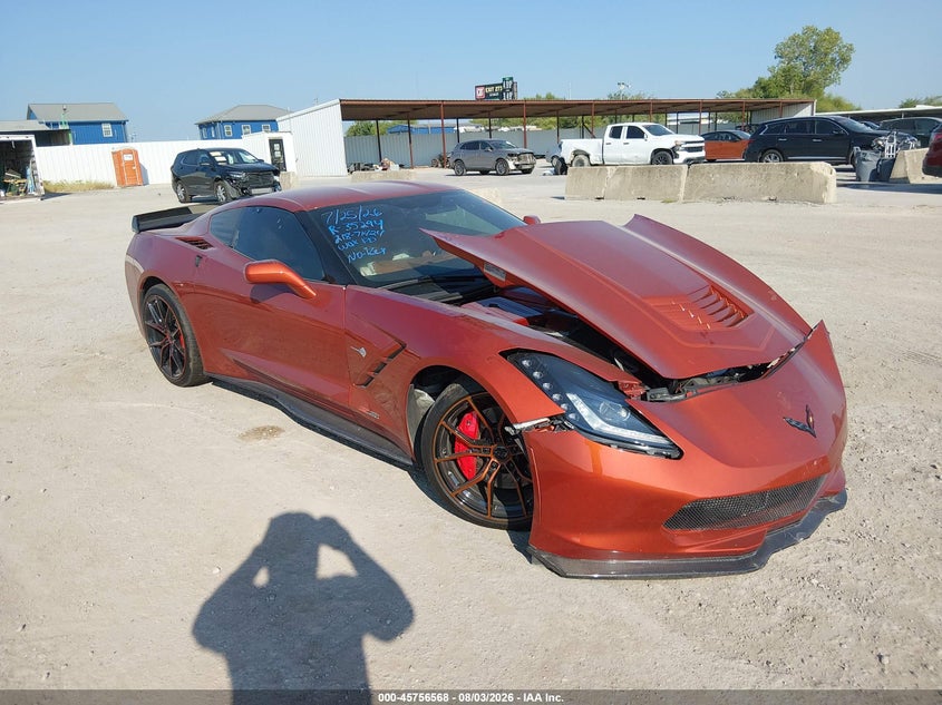 2015 Chevrolet Corvette VIN 1G1YM2D71F5120694 — IAAI salvage auction photo