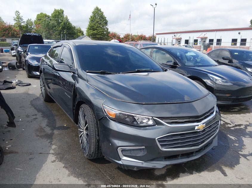 2018 Chevrolet Malibu VIN 1G1ZB5STXJF229914 IAAI salvage auction — FRONT END, Salvage (North Carolina), sold $1,550 on 2026-08-21 (photo 1)
