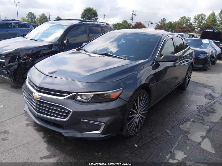 2018 Chevrolet Malibu VIN 1G1ZB5STXJF229914 IAAI salvage auction — FRONT END, Salvage (North Carolina), sold $1,550 on 2026-08-21 (photo 2)