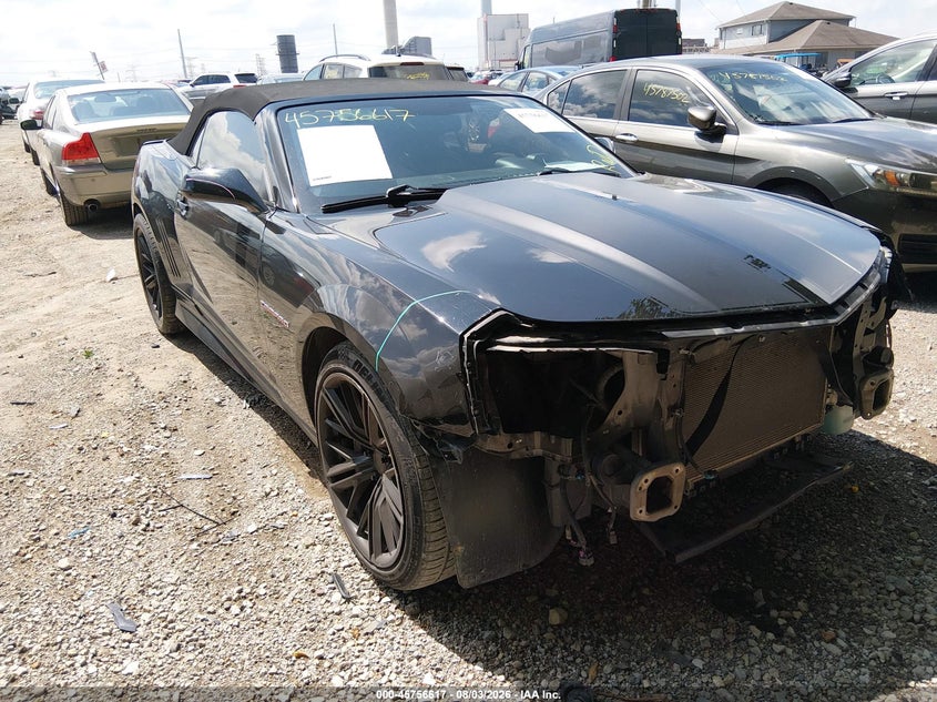 2012 Chevrolet Camaro VIN 2G1FK3DJ4C9101733 — IAAI salvage auction photo