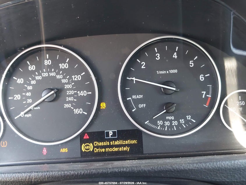 2018 BMW 3er VIN WBA8A9C51JAH13500 IAAI salvage auction — FRONT END, Salvage Title (California), sold $3,100 on 2026-08-11 (photo 7)
