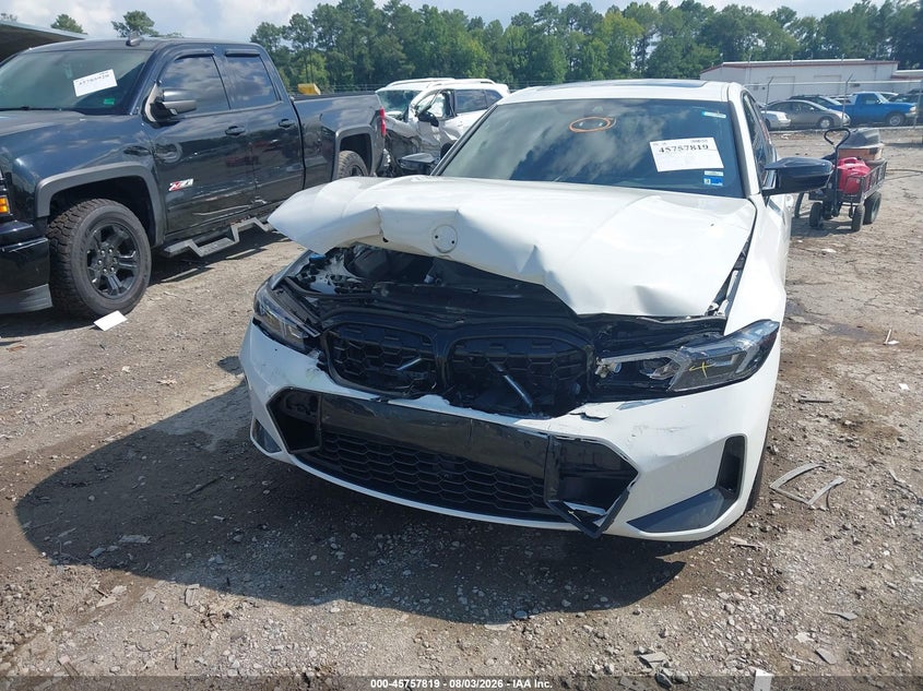 2024 BMW 3er VIN 3MW49FF05R8E30589 IAAI salvage auction — FRONT END, Salvage (Virginia), sold $26,800 on 2026-08-21 (photo 6)