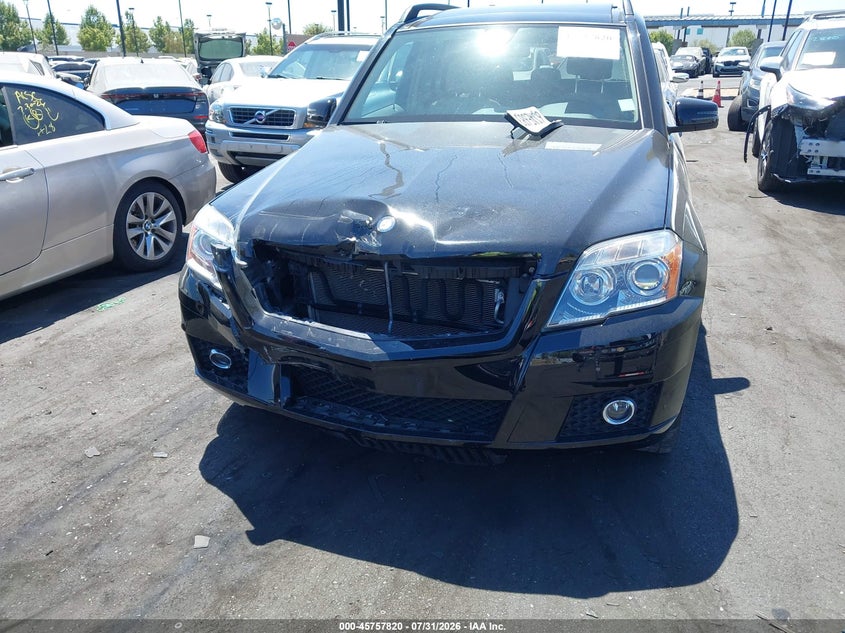 2011 Mercedes-benz Glk-class VIN WDCGG5GB7BF635032 IAAI salvage auction — FRONT END, Salvage Certificate (California), sold $2,750 on 2026-08-14 (photo 6)