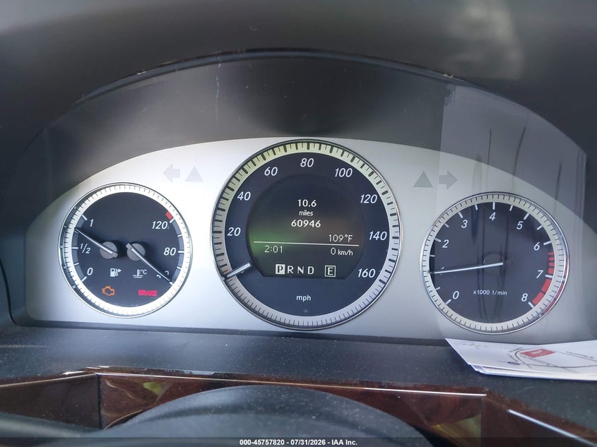2011 Mercedes-benz Glk-class VIN WDCGG5GB7BF635032 IAAI salvage auction — FRONT END, Salvage Certificate (California), sold $2,750 on 2026-08-14 (photo 7)
