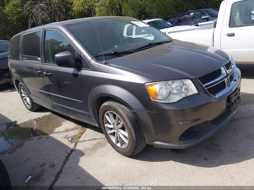 2016 Dodge Caravan VIN 2C4RDGBG3GR315275 IAAI salvage auction — NORMAL WEAR, Original (Texas), sold $2,325 on 2026-08-22 (photo 1)