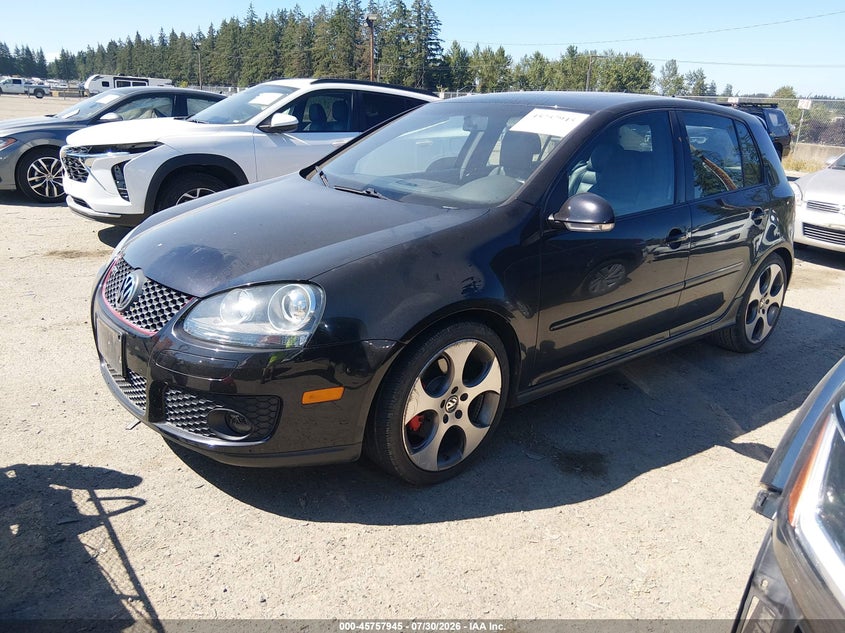 2009 Volkswagen Gti VIN WVWHV91K99W132824 IAAI salvage auction — NORMAL WEAR, Clear (Washington), sold $275 on 2026-08-12 (photo 2)