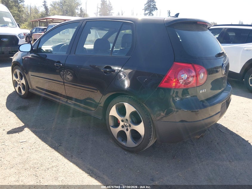 2009 Volkswagen Gti VIN WVWHV91K99W132824 IAAI salvage auction — NORMAL WEAR, Clear (Washington), sold $275 on 2026-08-12 (photo 3)