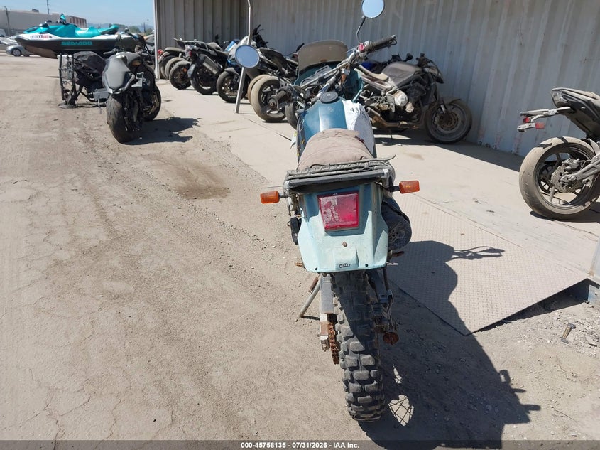 1999 Kawasaki Kl650 VIN JKAKLEA17XA051496 IAAI salvage auction — NORMAL WEAR, Salvage (California), sold $25 on 2026-09-16 (photo 6)
