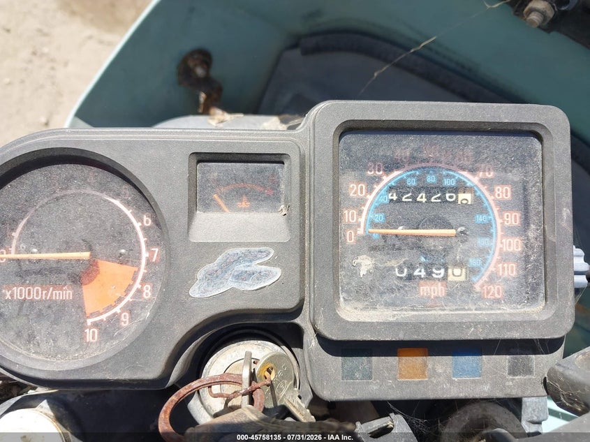 1999 Kawasaki Kl650 VIN JKAKLEA17XA051496 IAAI salvage auction — NORMAL WEAR, Salvage (California), sold $25 on 2026-09-16 (photo 7)