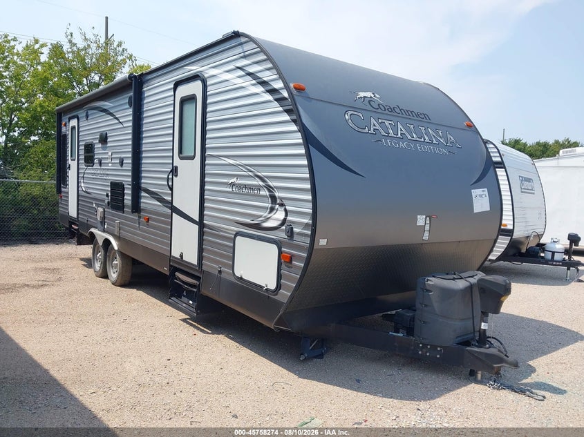 2016 Coachmen Catalina VIN 5ZT2CARB2GA024409 IAAI salvage auction — HAIL, Wait Title, sold $4,450 on 2026-09-22 (photo 1)